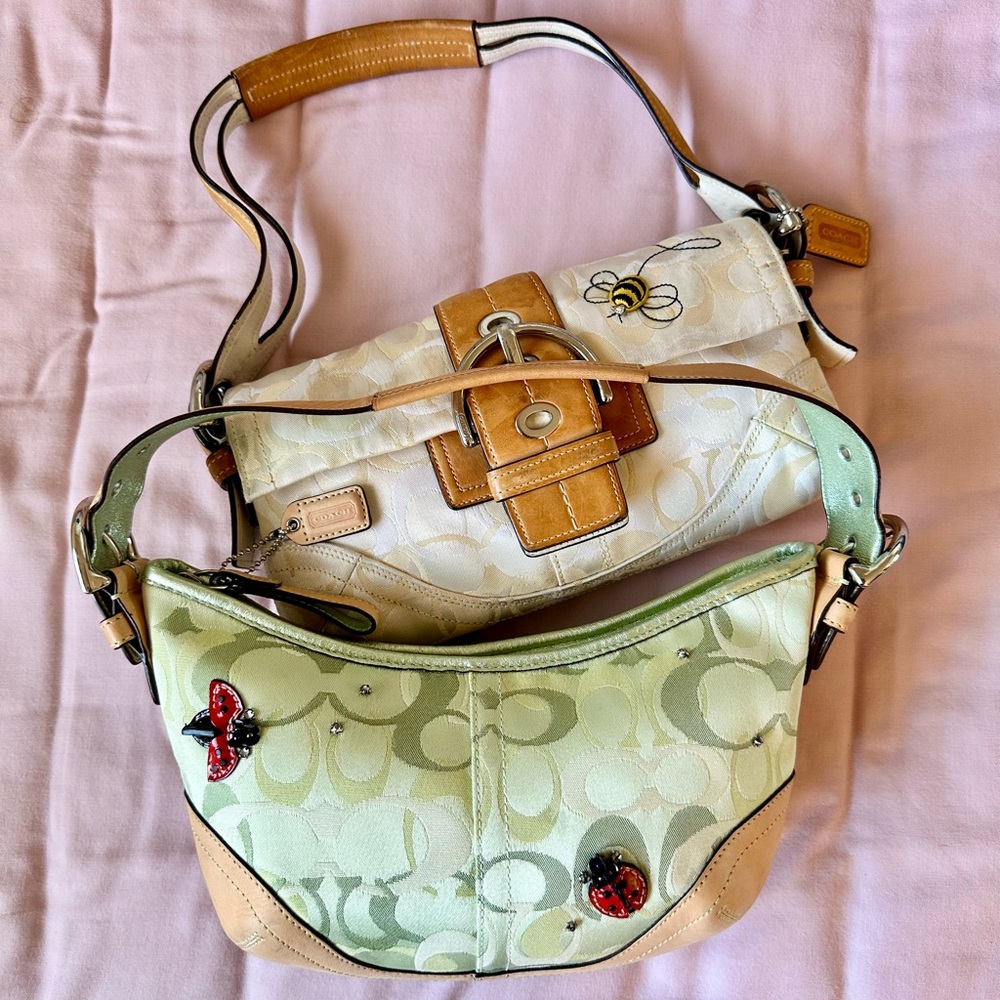 ‼️ON HOLD‼️
🐞Coach ladybug/bumblebee bag 🐝